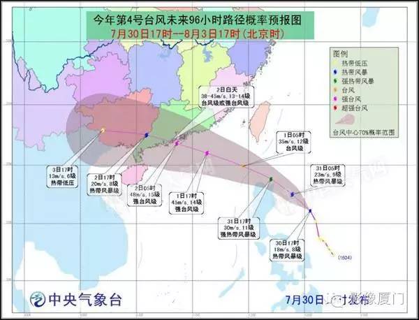 厦门最新台风预报｜“厦门台风最新预警发布”